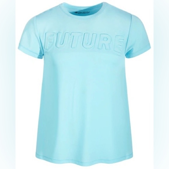 ID IDEOLOGY Big Girls Future T-Shirt, blue top 10/12 - Picture 2 of 5